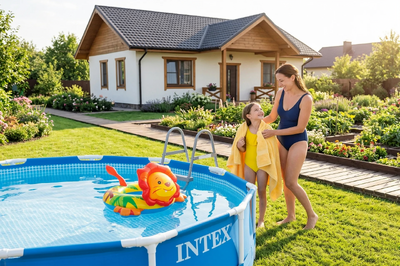 Как выбрать каркасный бассейн Intex для дома и дачи:   Полный обзор моделей и советы экспертов 