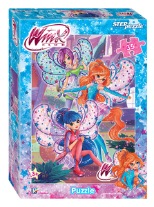 Мозаика "puzzle" 35 "Winx" (Rainbow), арт.91176