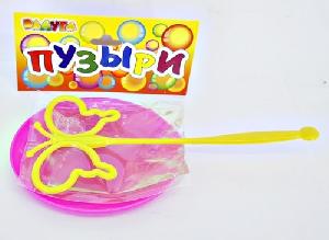 Мыльные пузыри "Радуга", "Фигурные" (жук или бабочка) 50 мл, арт.333
