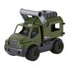 Фургон-автомобиль военный "КонсТрак" в сеточке арт.48691 (кор.9)
