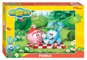 Мозаика "puzzle" 35 MAXI "Смешарики", арт.91236