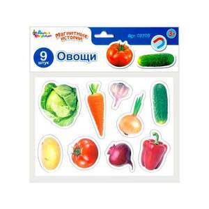 Магниты "Овощи". Серия Магнитные истории, арт.02709