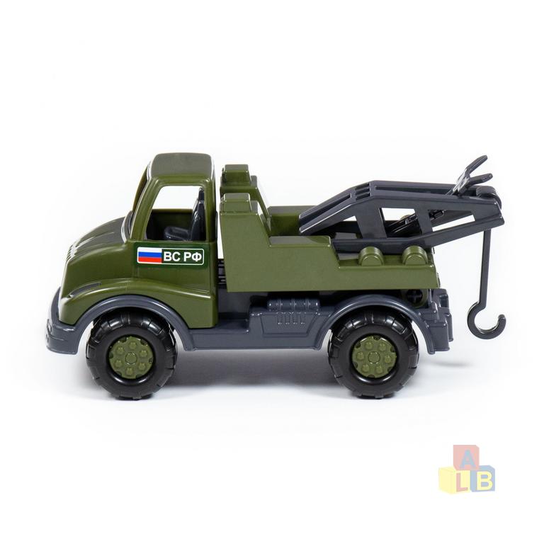 "Кнопик" автомобиль-эвакуатор военный арт.52049 (кор/20)