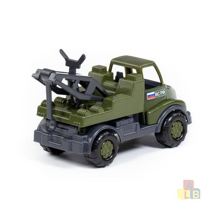 "Кнопик" автомобиль-эвакуатор военный арт.52049 (кор/20)
