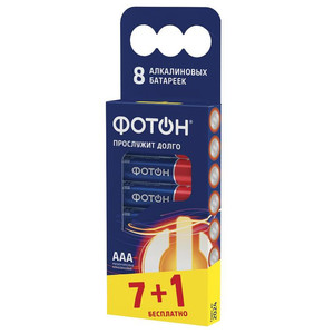 Эл.питания ФОТОН LR6 BP8 (7+1) (кор.40упак.) арт.22987