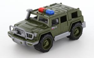 Автомобиль-джип военный патрульный"Защитник" арт.63663 (кор.6)
