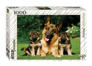 Пазл 1000 "Дружная семейка" 79091