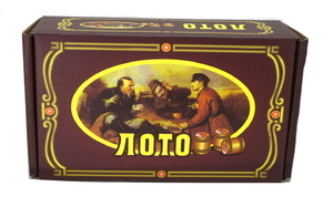 Лото в картонной коробке (1/60), арт.8812