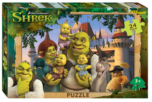 Мозаика "puzzle" maxi 24 "Shrek", арт.90064