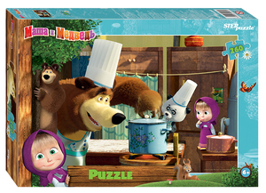 Мозаика "puzzle" 260 "Маша и Медведь - 2" (Анимаккорд), арт.95082