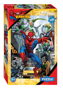 Пазл 360 MARVEL Человек Паук арт.96011