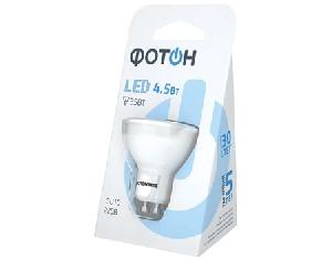 Лампа светодиодная Фотон LED MR16 6W GU10 3000K, арт.22802