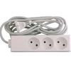 Удлинитель сетевой ФОТОН 10-53,5м,3 розетки,10А, Белый (кор.30шт.)арт.21114