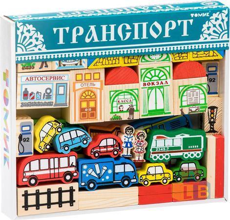 Конструктор "Транспорт" 45 дет. арт.7678-3