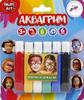 Аквагрим MultiArt 6 цв. красок в тюбиках на блистере (русс. уп.) в кор.4*24шт