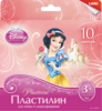Пластилин Disney, "Принцессы" 10цв., 20 гр., с европодвесом, арт.Плд-002