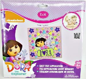 Набор для создания аппликации из фетра "Лучшие друзья" Dora, арт.57982