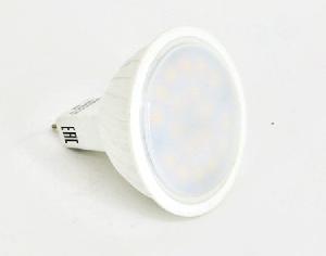 Лампа светодиодная РЕКОРД LED MP16 5W GU5.3 3000K арт.22316