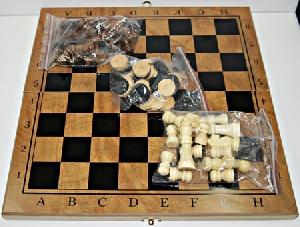 Шахматы пластмассовые, арт.25712-6 (1/42)