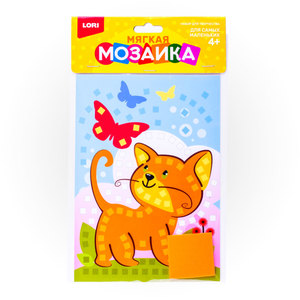 Мягкая мозаика. Малый набор "Котёнок", арт.Кэ-007