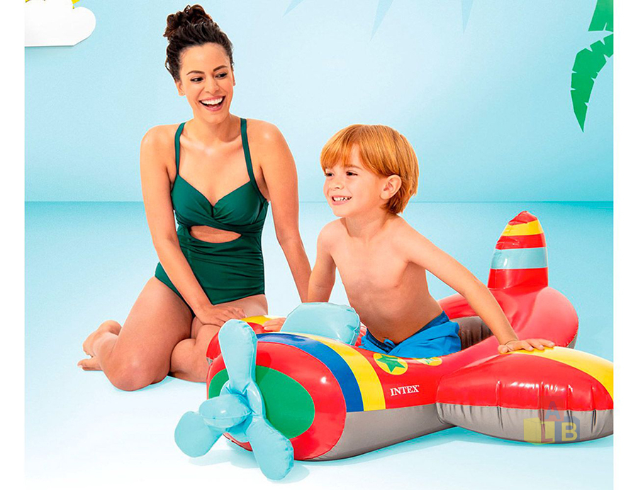 Лодка детская 119*114см 3-6лет INTEX арт.59380NP